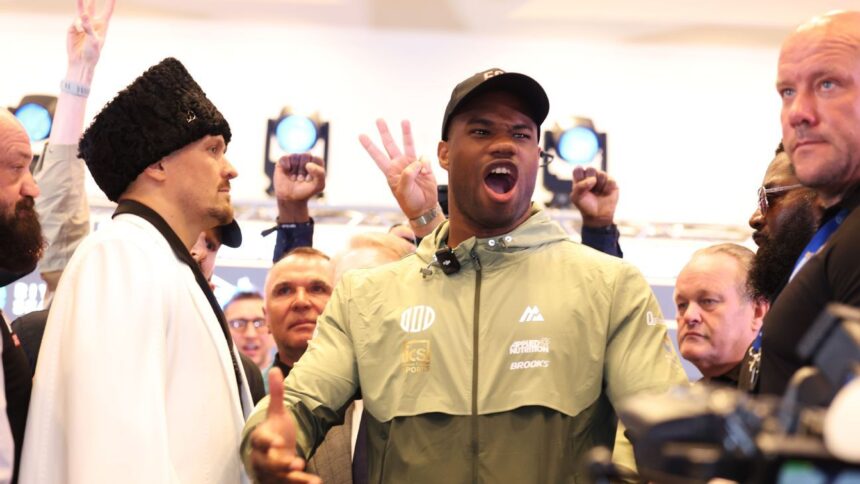 Dubois promete "ser el hombre" ante Usyk por título mundial en Wembley
