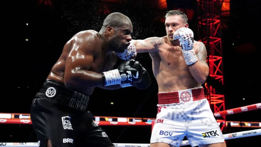 Usyk noquea a Dubois: ¡Campeón indiscutible de peso pesado!