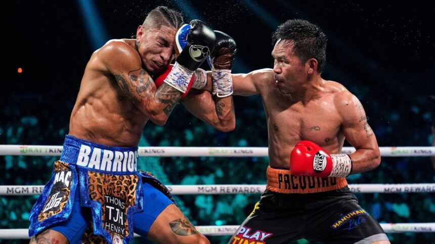 Pacquiao Empata con Barrios: El Retorno del Ícono Queda Incompleto