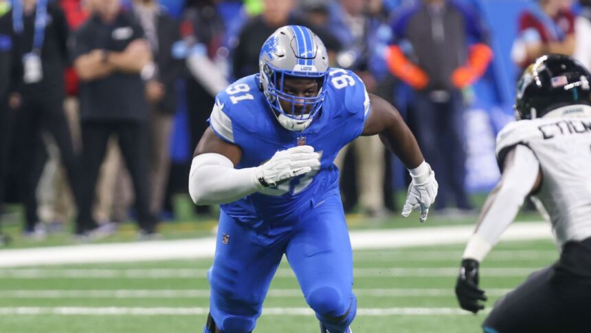 Lions: Levi Onwuzurike se Pierde Toda la Temporada 2025 por Lesión