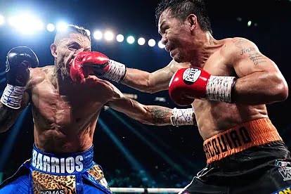 Pacquiao y Barrios: Empate en Las Vegas, Barrios Retiene Título CMB Welter