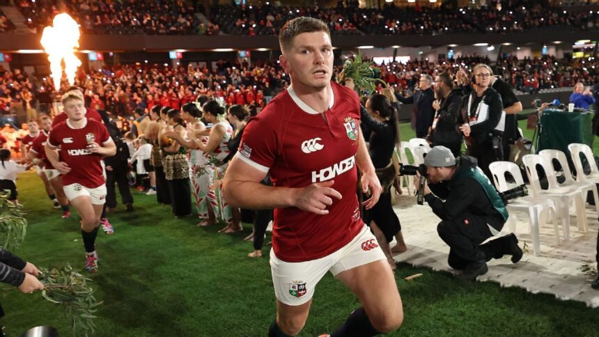 Farrell lidera Lions: Victoria sufrida y apunta al Test decisivo