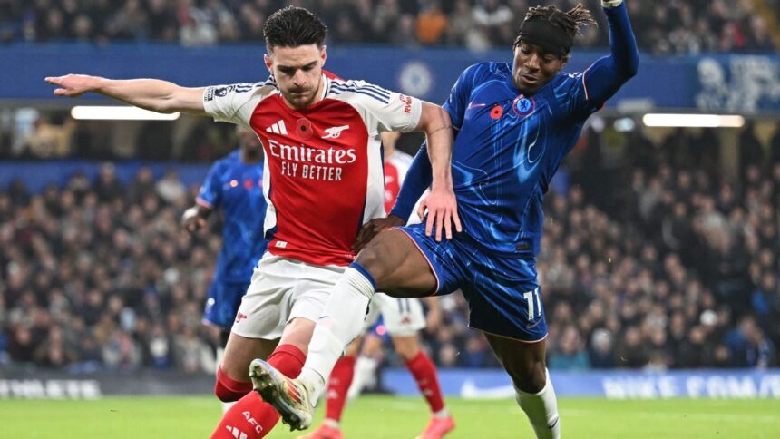 Rice Defiende a Madueke: "Sorprenderá" en Arsenal tras críticas