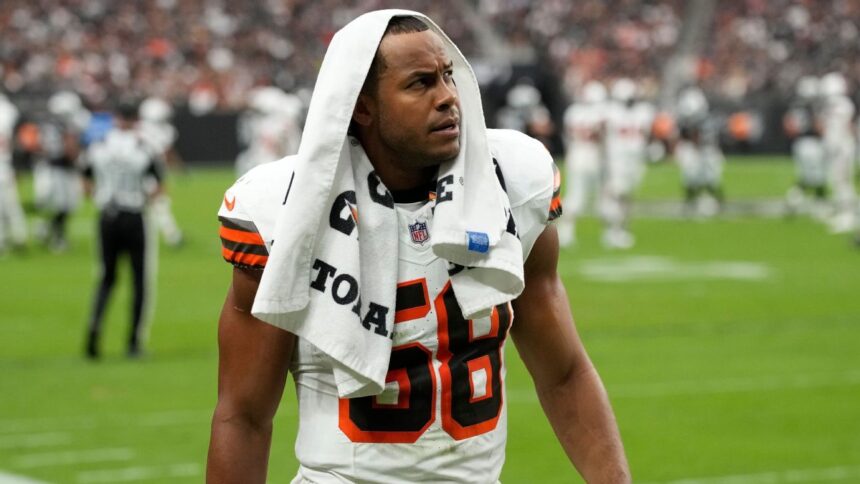 Jordan Hicks, LB de los Browns, anuncia su retiro tras 10 temporadas en la NFL