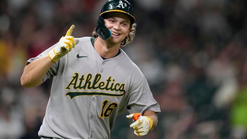 Kurtz hace historia: 4 HR en un juego, récord para novato de los Athletics