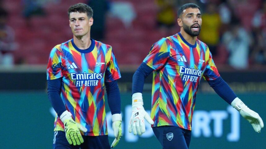 ¿Arsenal con dilema en portería? Kepa vs Raya: ¿Arteta repite la fórmula?