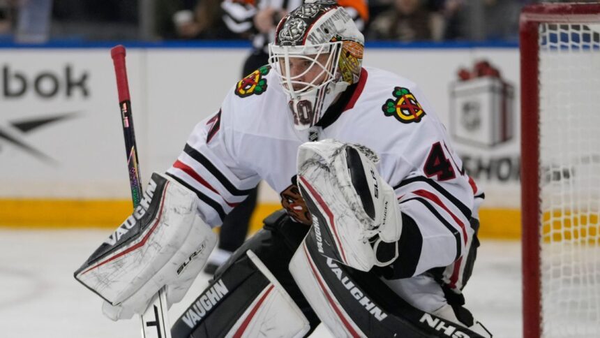 Blackhawks Aseguran Portero Soderblom con Extensión de 2 Años y $5.5 Millones