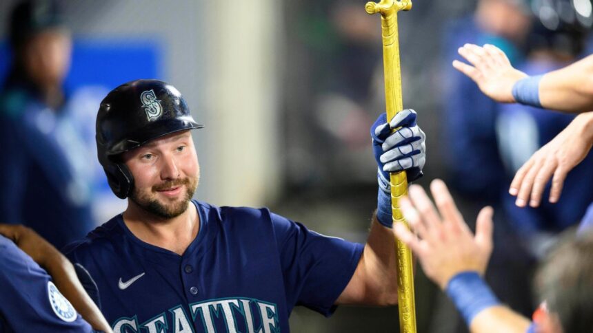 Raleigh de Mariners: 40 HR y lidera MLB, camino a la historia