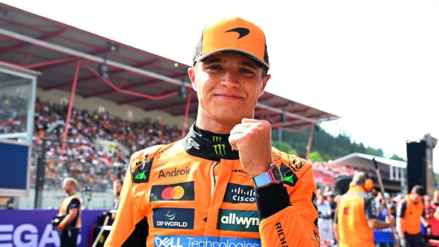 GP Bélgica 2025: Norris en Pole, Spa Anticipa Carrera Épica en Lluvia