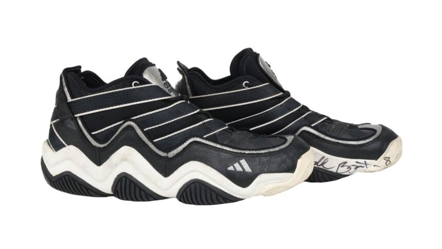 Zapatillas Adidas de Kobe en su debut como titular alcanzan $240K