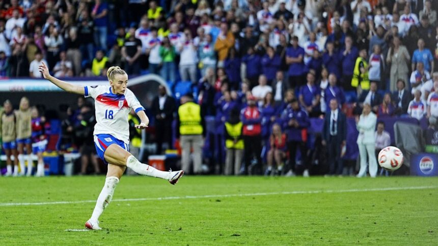 Kelly, la heroína inglesa: "Sabía que marcaría el penal decisivo"