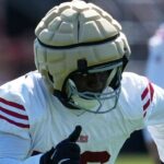 49ers: Tarron Jackson sale en ambulancia tras lesión en práctica