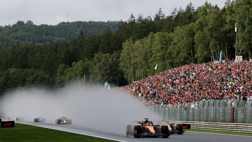 Spa: Lluvia retrasa el GP, ¿priorizó la F1 la seguridad sobre el espectáculo?