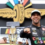 Wallace hace historia en Indy: Primer piloto negro gana Brickyard 400