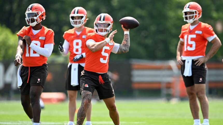 Batallas Épicas: ¿Quién será el QB titular en Browns y Colts para la Semana 1?