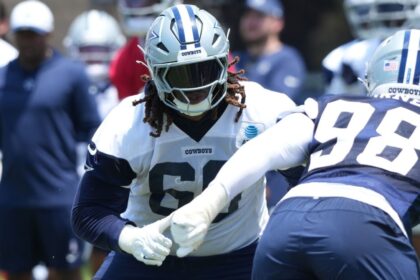 Guyton, Cowboys: Lesión de rodilla, no ACL. 4-6 semanas de baja.