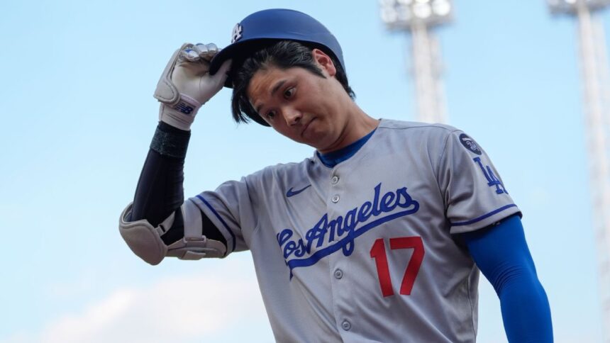 Ohtani, estrella de los Dodgers, registra inusual récord de ponches en inicio