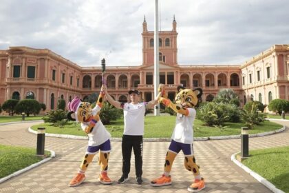 Antorcha Panamericana Junior llega a Asunción: Paraguay listo para ASU2025
