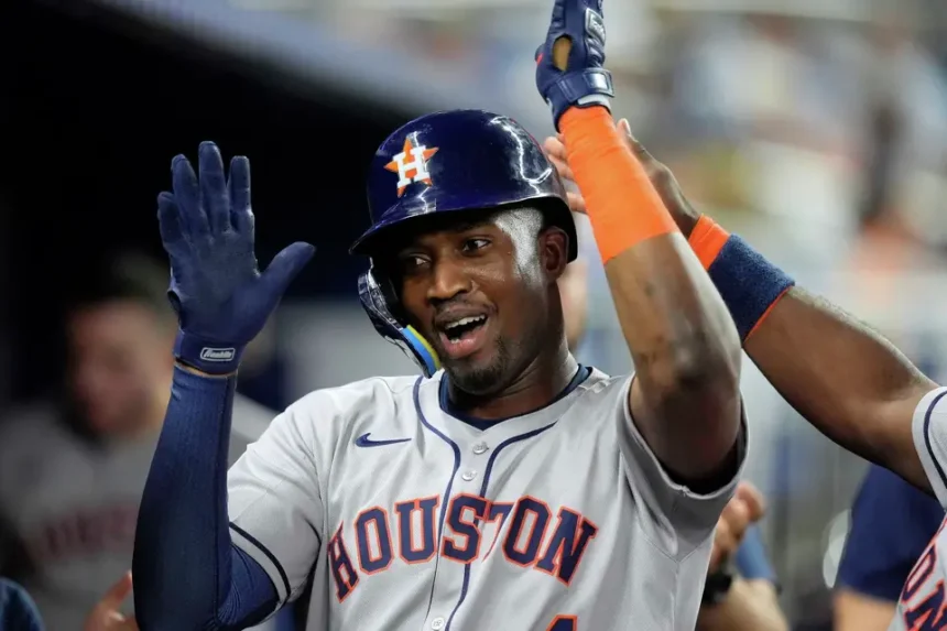 Jesús Sánchez brilla ante Marlins: Astros vencen a Alcántara en Miami