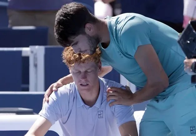 Alcaraz Campeón en Cincinnati: Sinner se Retira y Cede el Título