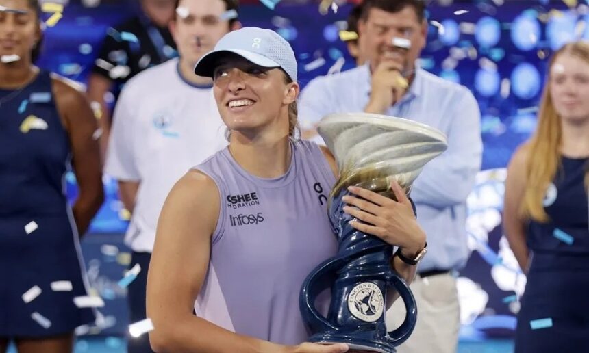 Swiatek conquista Cincinnati: Derrota a Paolini y reina en el WTA 1000
