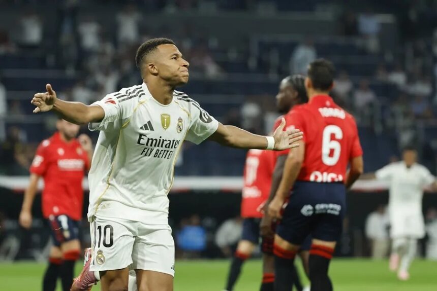 Mbappé Rescata al Real Madrid: Gol de Penalti ante un Férreo Osasuna