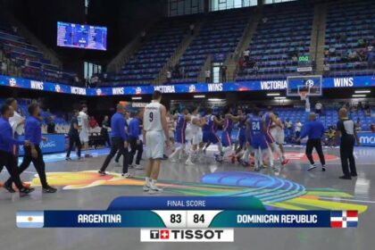 Bronca entre RD y Argentina empaña triunfo en AmeriCup 2025
