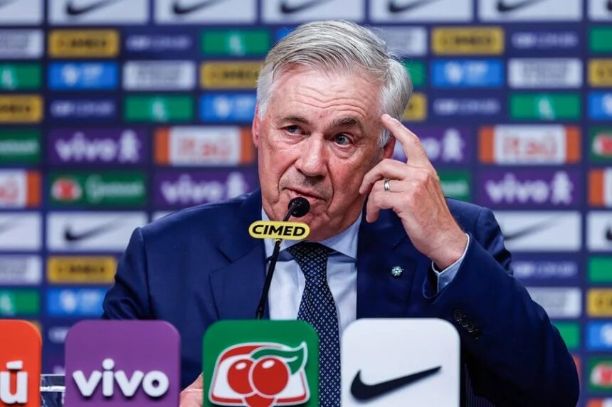 Ancelotti sorprende: Neymar, Vinícius y Rodrygo fuera de Brasil