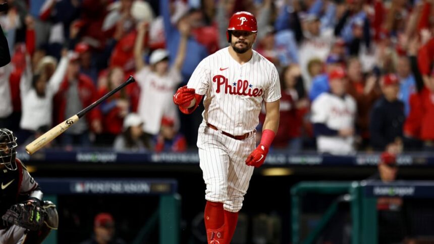 Schwarber y otros 20: Leyenda de 4 HR en un juego de MLB