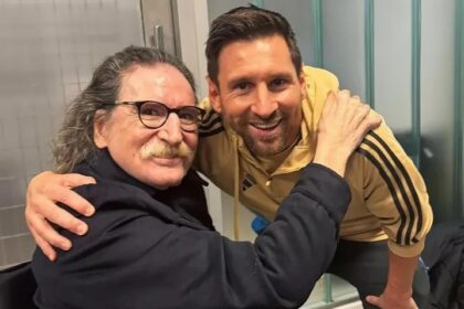 Charly García bendice a Messi: Emotivo adiós en el Monumental