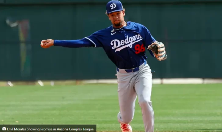 Gigantes del Cibao eligen a Emil Morales, prospecto de Dodgers, en el Draft LIDOM 2025