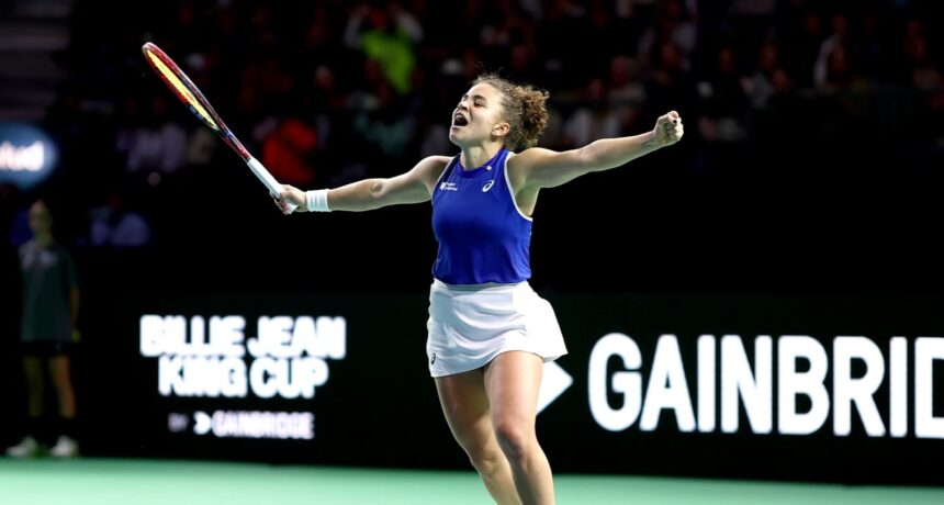 Italia inicia defensa del título en la Copa Billie Jean King 2024