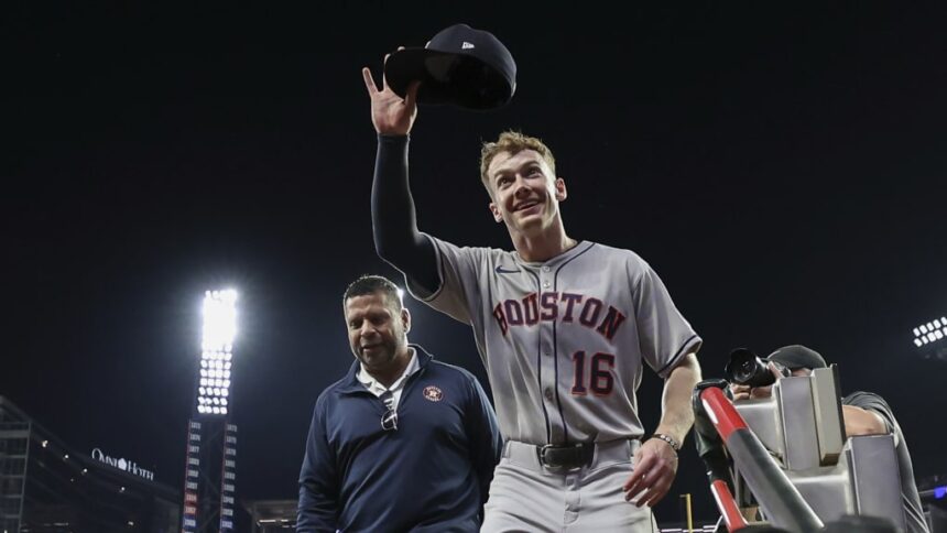 Cole brilla: Astros vencen a Rangers con jonrón clave y impulsada