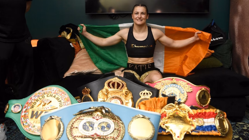 Katie Taylor se aleja del boxeo: Campeona en receso, ¿adiós temporal?