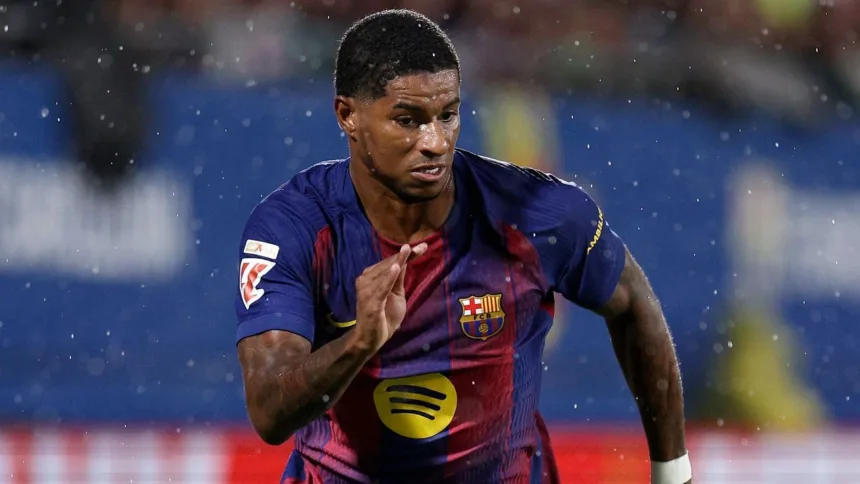 Rashford, castigado por impuntualidad: banquillo en el Barça vs Getafe