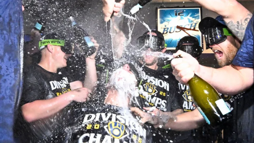 Brewers Celebran Título Divisional: ¿Favoritos o Cenicienta en Playoffs MLB?