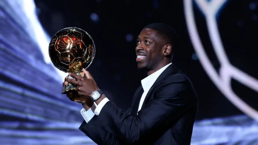 Dembélé del PSG supera a Yamal y gana el Balón de Oro 2025