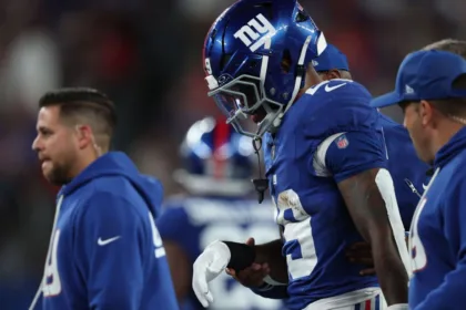 Giants pierden a Tracy Jr.: Lesión de hombro lo saca 2-4 semanas