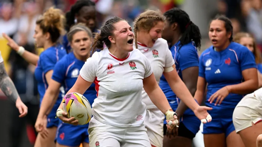 Inglaterra a la Final del Mundial de Rugby Femenino: Sufrió ante Francia