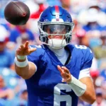 Giants cambian a Wilson por Dart: Novato titular vs. Chargers