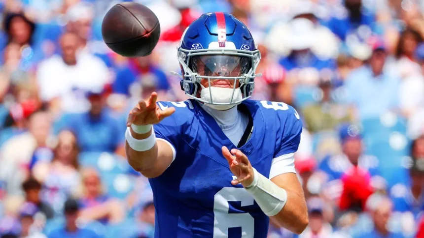 Giants cambian a Wilson por Dart: Novato titular vs. Chargers