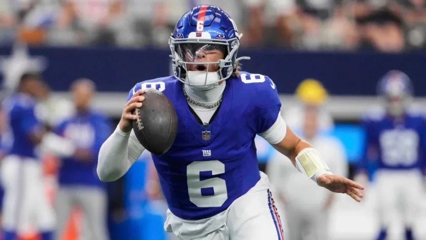 NFL Semana 4: Dart titular Giants, Penix Jr. en Atlanta y rumores de traspasos