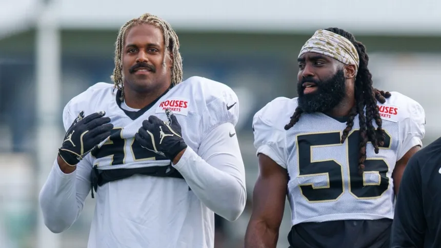Davis y Jordan: Liderazgo Clave en los Saints en Momento Crítico