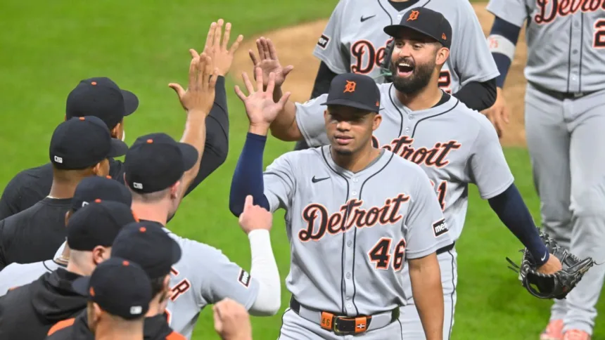 Tigers vencen a Guardians y empatan liderato AL Central tras racha negativa