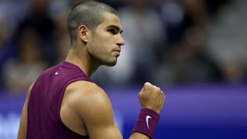Alcaraz y Raducanu: Estrellas del tenis en debut en el Marlins Park