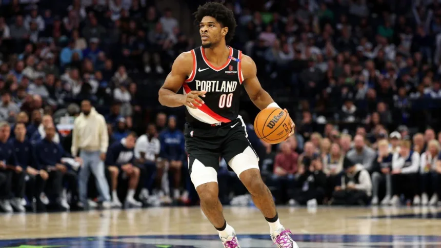 Scoot Henderson: Baja por Desgarro en el Muslo, Trail Blazers en Alerta