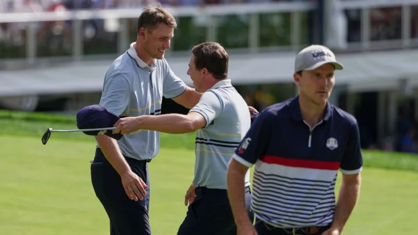 Ryder Cup: EEUU Sufre en Foursomes, Cantlay y Schauffele Rescatan Punto Clave