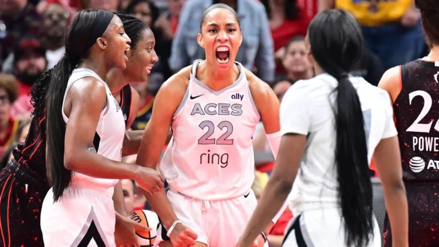 A'ja Wilson y defensa clave: Aces a una victoria de la final WNBA