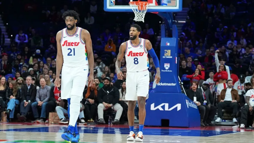 Embiid y George: Sin fecha para regreso, preocupa a los 76ers