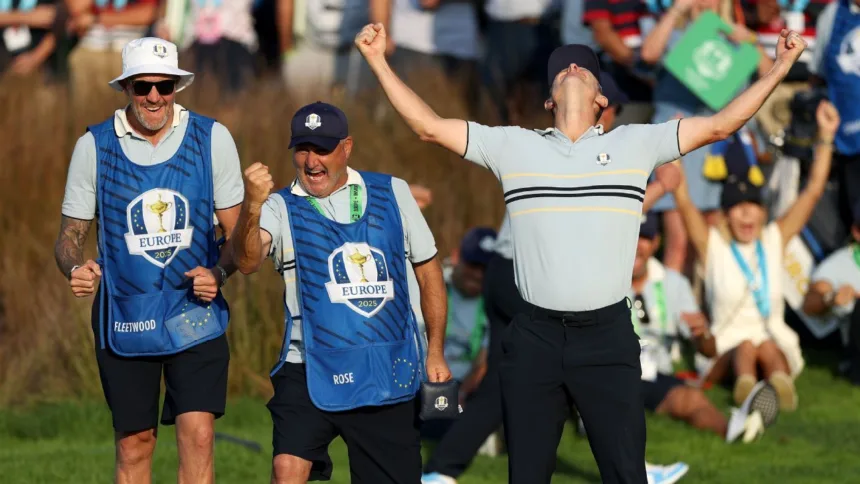 Europa domina la Ryder Cup: EE.UU. en desventaja tras el Día 1